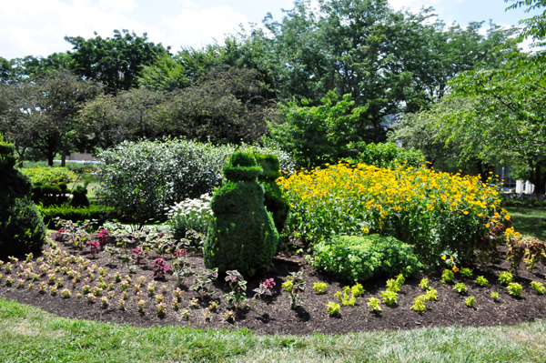 The topiary garden